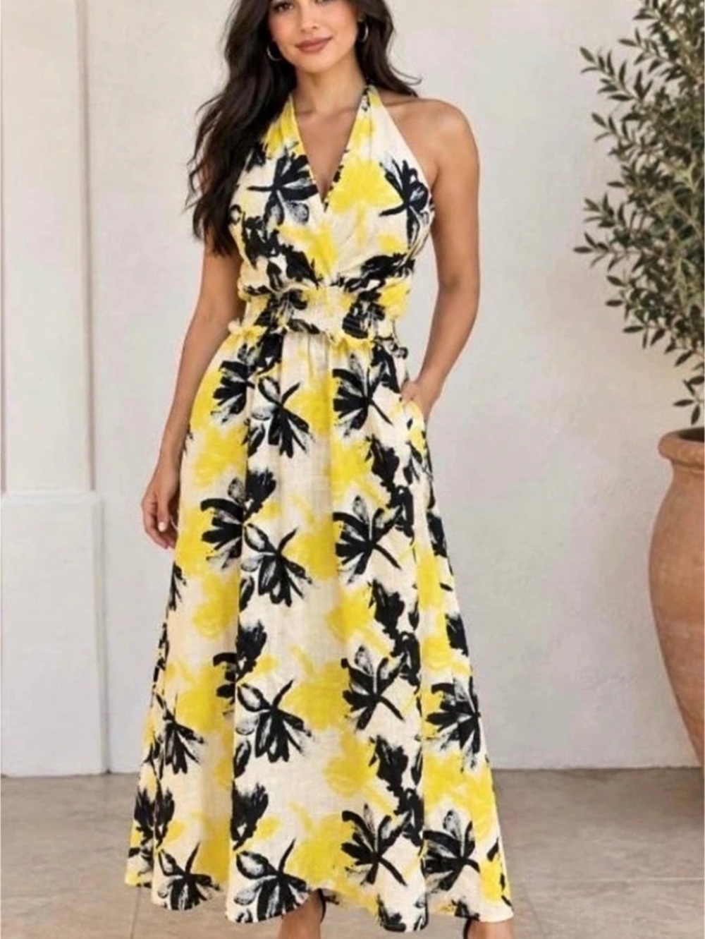 WALTER BAKER The Melanie Dress in Senibel Large NWT